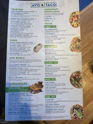 Menu photo 5 AVO TACO Bayside, NY