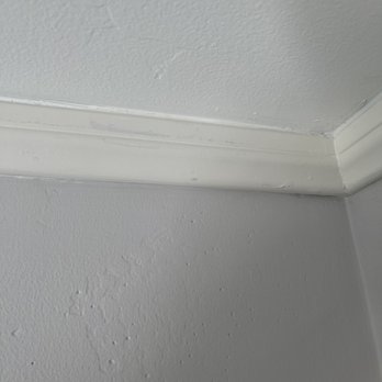 Nicholas Painting - Purple paint on trim, no caulk, no white paint on trim. - Painters Near Me - Poway, California Nicholas Painting - Purple paint on trim, no caulk, no white paint on trim. - Painters Near Me - Poway, California