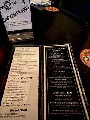 Menu photo 7 Surly Wench Pub Tucson, AZ