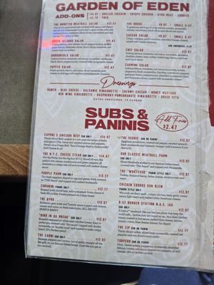Menu photo 7 Carmines Pie House Jacksonville, FL
