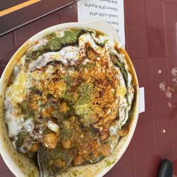 Tadka Indian Cuisine - Samosa Chaat. Crispy samosa underneath - Indian Near Me - Honolulu, Hawaii Tadka Indian Cuisine - Samosa Chaat. Crispy samosa underneath - Indian Near Me - Honolulu, Hawaii
