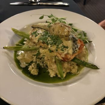 Marcolino's Italia Restaurant - Salmon with risotto - Italian Near Me - Reno, Nevada