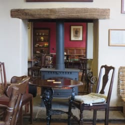 Cuckoo Brow Inn - Wood fire, cozy dining room.