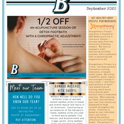 Body Specific - September Specials