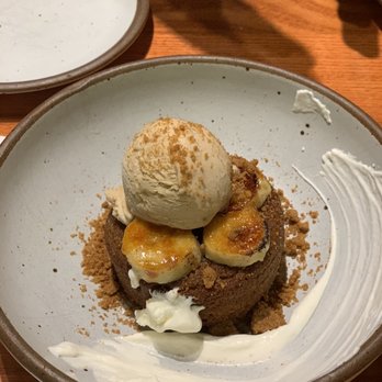 Chestnut - Banana dessert. Delicious. - New American Near Me - Asheville, North Carolina