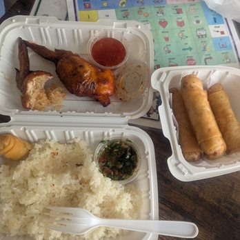ChaCha Eggroll & Food - Stuffed chicken wings with sticky rice and an order of egg rolls - Food Trucks Near Me - Chico, California ChaCha Eggroll & Food - Stuffed chicken wings with sticky rice and an order of egg rolls - Food Trucks Near Me - Chico, California