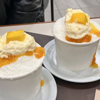 Noon Korean Bingsoo House - Mango bingsoo - Desserts Near Me - La Mirada, California