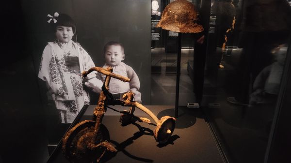 Hiroshima Peace Memorial Museum by null