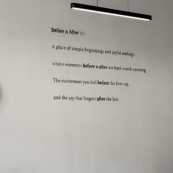 Before n After - Coffee & Tea Near Me - La Palma, California