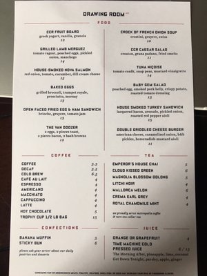 Menu photo 7 Drawing Room Chicago, IL