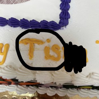 Vons - Smeared jacked up writing - Grocery Near Me - Orange, California