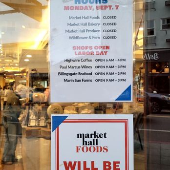 Market Hall Bakery - Labor Day Hours - Bakeries Near Me - Oakland, California