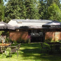 Riggers Pub Style Family Restaurant - Back patio (photo from Real Estate listing)