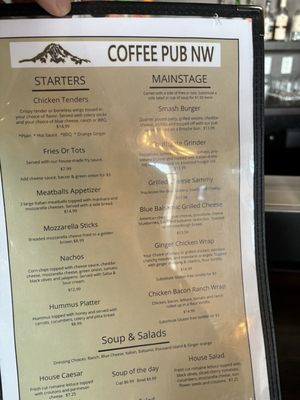 Menu photo 8 Coffee Pub NW Tumwater, WA Menu photo 8 Coffee Pub NW Tumwater, WA