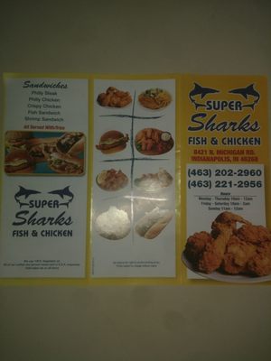 Menu photo 6 Big Sharks Fish and Chicken Indianapolis, IN