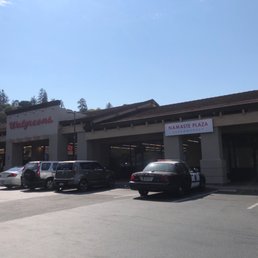 Exterior outside entrance of Namaste Plaza - Parking lot - Belmont, California Exterior outside entrance of Namaste Plaza - Parking lot - Belmont, California