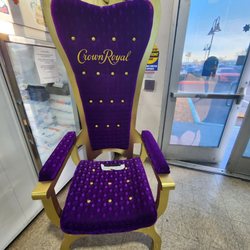 Super Liqour McCarran Village - Sadly the chair was not for sale.