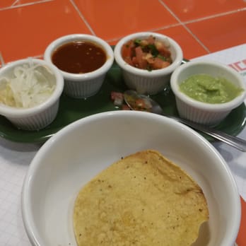 Wapo Tacos - This is what you get when you first sit down. All fresh. Nice visual - Mexican Near Me - Hallandale Beach, Florida Wapo Tacos - This is what you get when you first sit down. All fresh. Nice visual - Mexican Near Me - Hallandale Beach, Florida