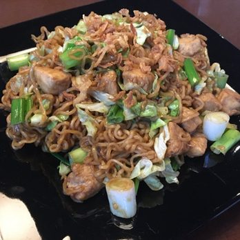 Spicy One - Fried Noodles with chicken - Indonesian Near Me - Overland Park, Kansas Spicy One - Fried Noodles with chicken - Indonesian Near Me - Overland Park, Kansas