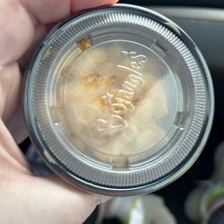 Bojangles - Super small serving of Mac and cheese