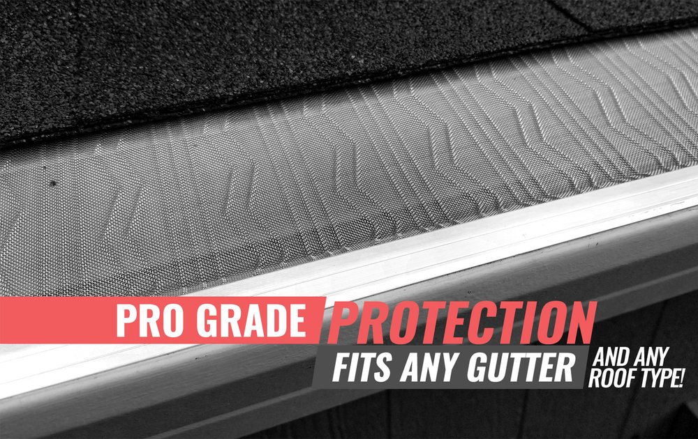 Slide of Gutter Guard Services