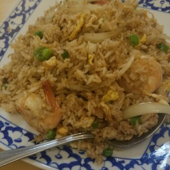 Thai House - I had shrimp fried rice and fried banana with ice cream for dessert everything was super tasty. - Thai Near Me - Bakersfield, California Thai House - I had shrimp fried rice and fried banana with ice cream for dessert everything was super tasty. - Thai Near Me - Bakersfield, California