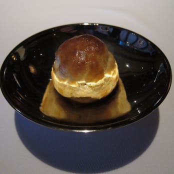 Addison - Sherry and Crème Fraiche Gougere - New American Near Me - San Diego, California Addison - Sherry and Crème Fraiche Gougere - New American Near Me - San Diego, California