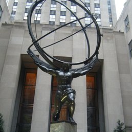 Atlas in front of 30 Rockefeller Center, New York Atlas in front of 30 Rockefeller Center, New York