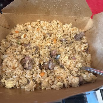 Benihana - Cupertino - HIBACHI CHICKEN RICE add shrimp add steak how you make steak rice only - Steakhouses Near Me - Cupertino, California