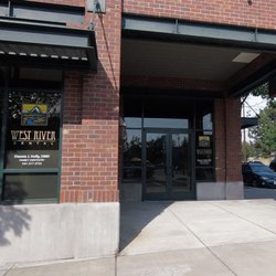 West River Dental - Entrance to West River Dental in Bend Oregon. View from Bond St looking west. (closer)
