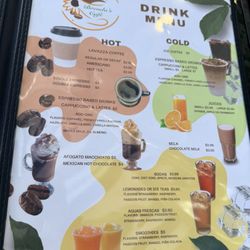 Brenda’s Café - Menu