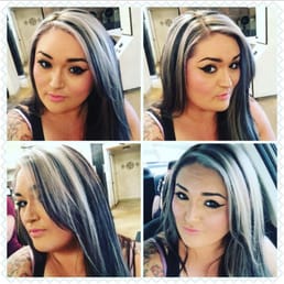Most recent hair..Nicole was able to strip PURPLE and WILD ORCHID from my hair with minimal damage!!! Absolutely amazing!!