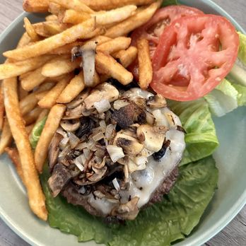 Casa Mia - Mushroom burger with no bun. - American Near Me - San Jose, California
