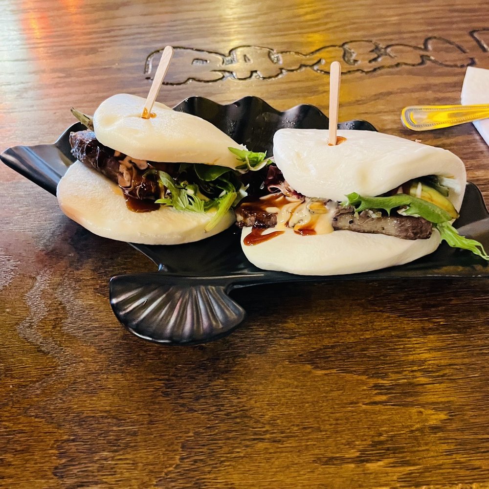 Airi Ramen - S5. Pork Belly Bao B3. Spicy Miso Ramen - Ramen Near Me - Houston, Texas