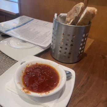 Truva - Bread and sundried tomato spread - Turkish Near Me - Atlanta, Georgia Truva - Bread and sundried tomato spread - Turkish Near Me - Atlanta, Georgia