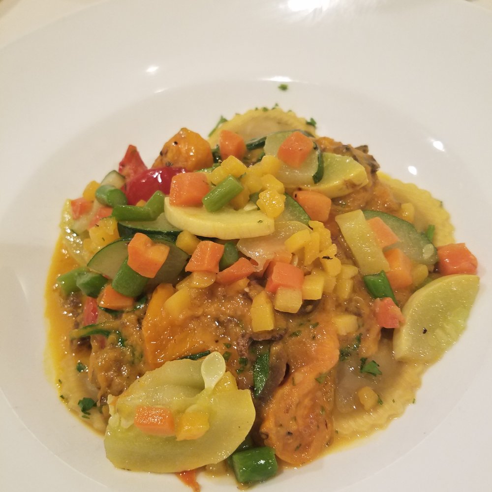 La Jolla Groves - Ravioli Primavera - New American Near Me - Provo, Utah La Jolla Groves - Ravioli Primavera - New American Near Me - Provo, Utah