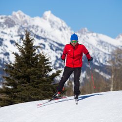 Teton Pines Nordic Center - Cross Country Skiing in the Tetons.