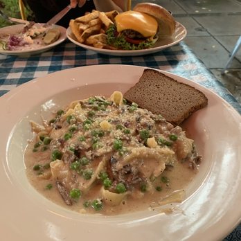 Mikko - Mushroom Pasta-- good but very salty and creamy. - Scandinavian Near Me - Washington, DC, District of Columbia