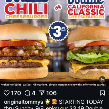 Original Tommy's - Tommy's - Burgers Near Me - Los Angeles, California Original Tommy's - Tommy's - Burgers Near Me - Los Angeles, California