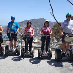 Catalina Segways - The Erwin's celebrating Brian's 21st birthday