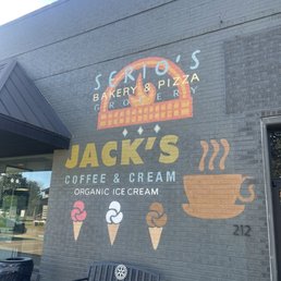 Sergio' Pizza. Jack's Coffee & Ice Cream Sergio' Pizza. Jack's Coffee & Ice Cream