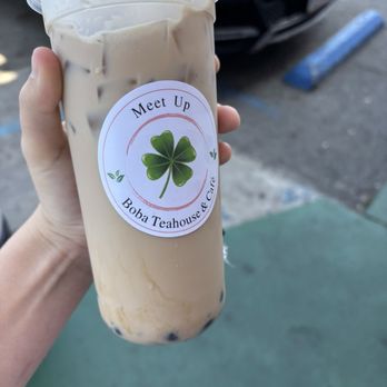 Meet Up Boba Teahouse and Cafe - jasmine milk tea - Bubble Tea Near Me - Long Beach, California Meet Up Boba Teahouse and Cafe - jasmine milk tea - Bubble Tea Near Me - Long Beach, California
