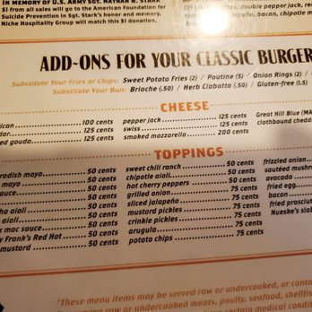 The Fix Burger Bar - Burgers Near Me - Worcester, Massachusetts