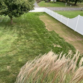 Landscaping Works - Area in front of of fence. - Landscaping Near Me - Southington, Connecticut