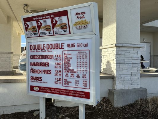 Menu photo 1 In-N-Out Burger Lone Tree, CO