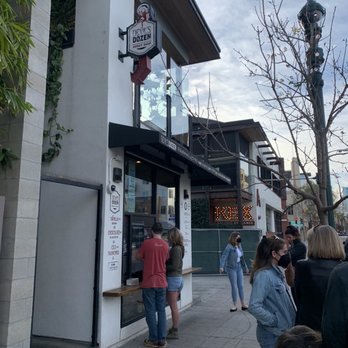 Devil's Dozen Donut Shop - Waiting in line - Donuts Near Me - San Diego, California Devil's Dozen Donut Shop - Waiting in line - Donuts Near Me - San Diego, California