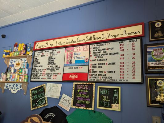 Yellow Submarine sandwich shop by null