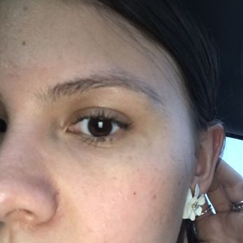 Diya's Threading & Waxing Salon - Before eyebrow threading and tinting - Waxing Near Me - Bolingbrook, Illinois