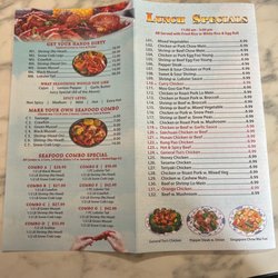 New China - Menu 3