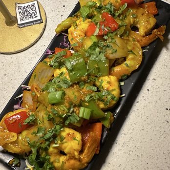 Gulab Indian Bistro - Garlic shrimp - Indian Near Me - Clovis, California